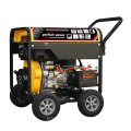 HIARNS 5KW Tipo abierto Start Electric Battery Battery 20L Generador de diesel de tanque de combustible